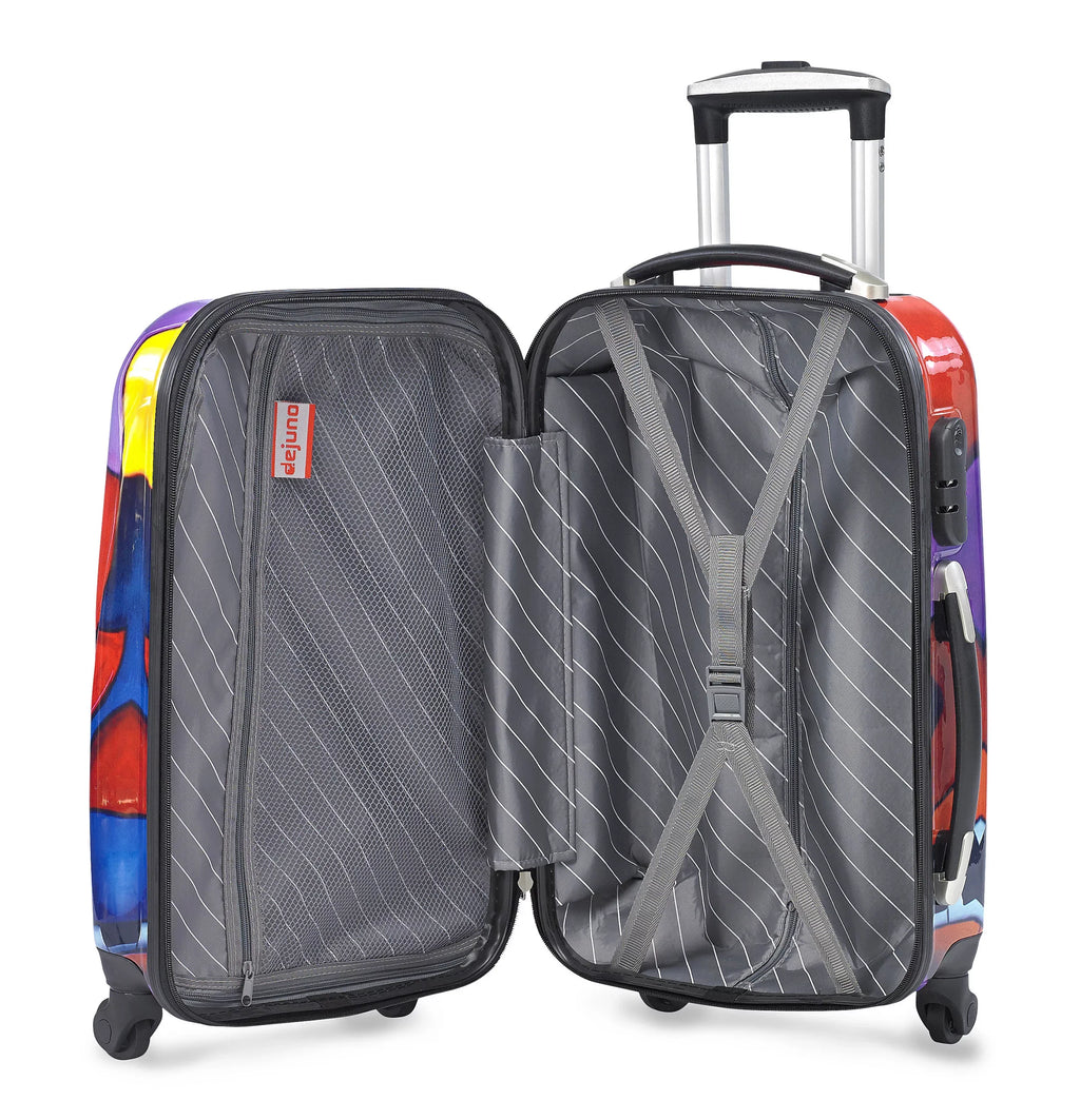 Luggage Dejuno - Hardside 3-Piece Jazz Spinner Upright Lightweight Set
