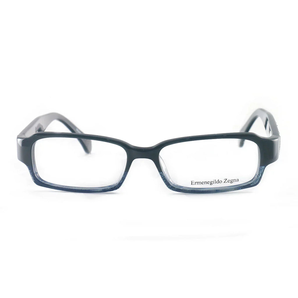 Blue 135 Rectangle Eyeglasses 15 Womens Zegna Ermenegildo VZ3504V 51 9M9 Men or