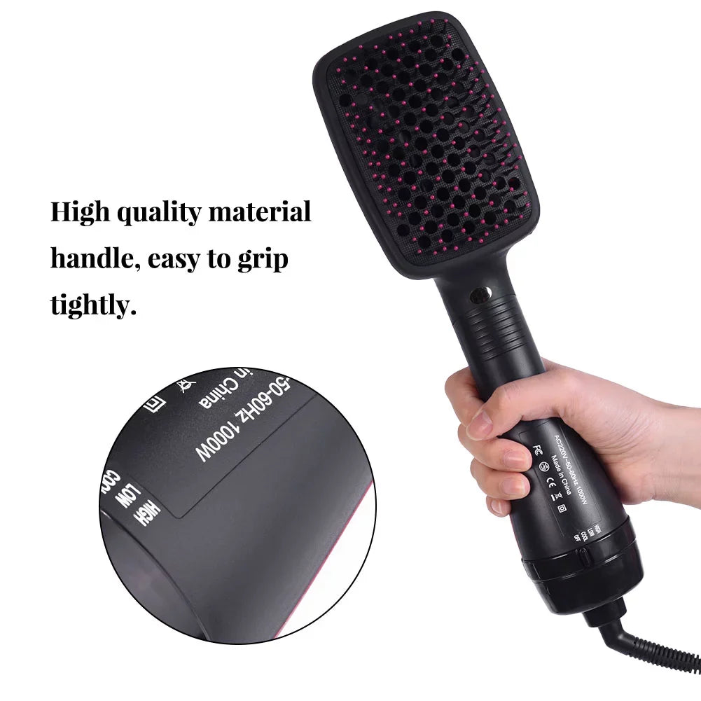 Tool, Hair Blow Hair 1 Styler In Dryer, 2 Brush Brush Paddle Comb Anion Dryer Multifunctional Hairdressing