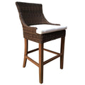 Rattan Plantation Padma's -Crocodile Barstool exterior Alfresco