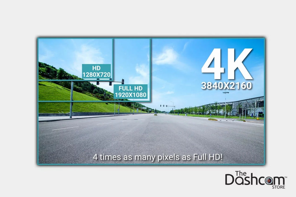 4K GPS Dashcam for Card and Memory DR900S-2CH Dual Rear BlackVue Front 64 WiFi Cloud-Capable w/ Lens GB