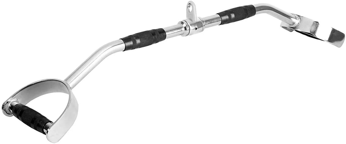 Cable Fitness 28″ MANIAC Accessory Home 28-Inch FITNESS Gym Revolving Attachment Pro Bar LAT