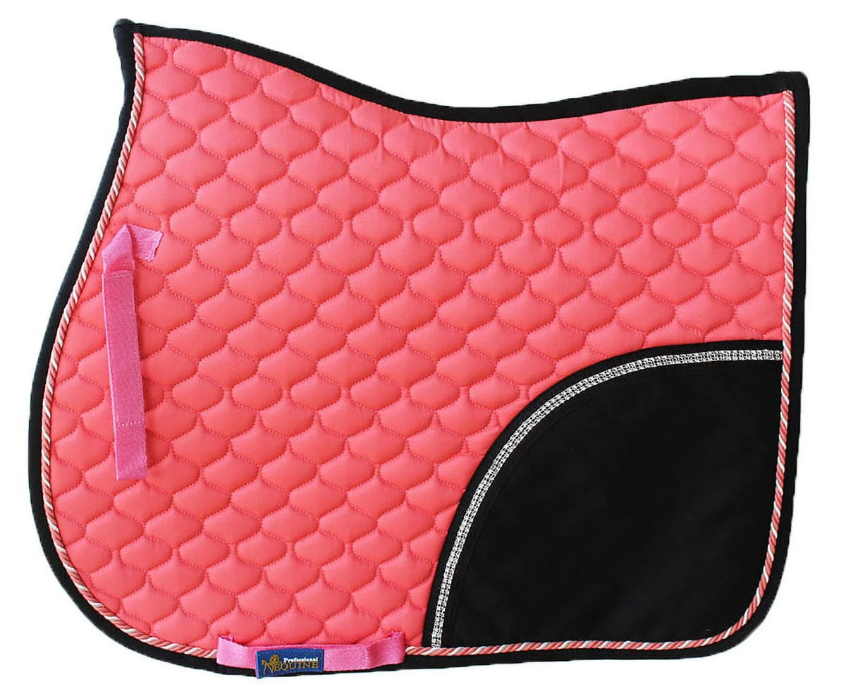 ENGLISH Quilted Contoured PAD Purpose 72F30 Show Trail All SADDLE Horse