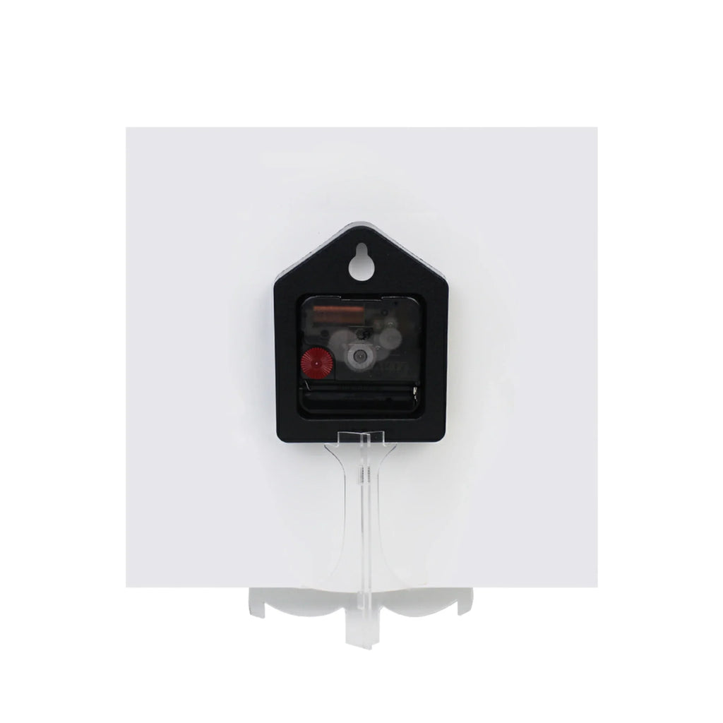 Battery Home Kitchen Wall Non-Ticking Silent Operated Square inch Office Dots Clock 7.78 Clock Decoration Retro Polka