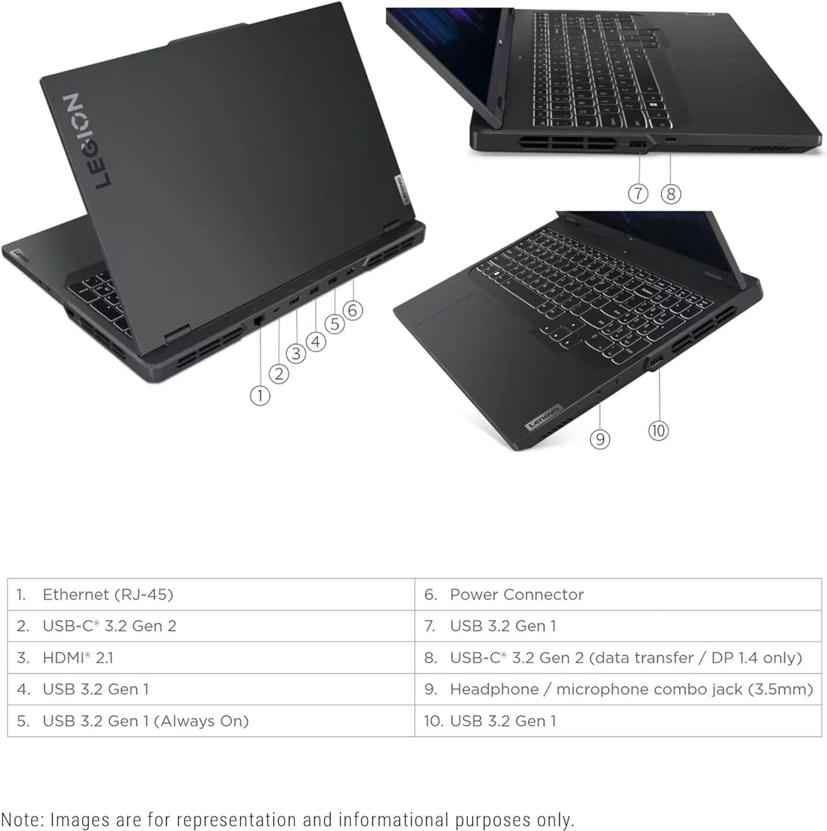 13th Core RTX Gaming Intel Gen Lenovo SSD, i7-13700HX, 16" 2 TB 11 Windows DDR5 WQXGA(2560x1600), 16 Laptop, PCIe Legion Ram, 5i GB Pro Geforce Home Nvidia 4060,