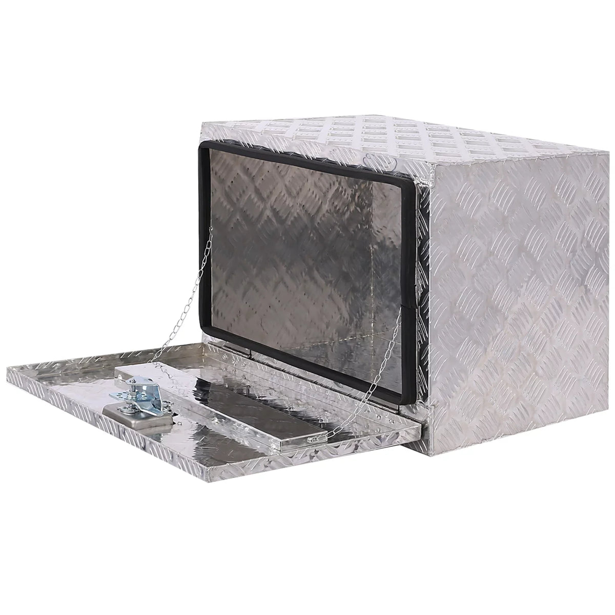 Tool Tool Trailer Underbody RV exterior Keys, Pickup Silver Box, Bed 24 inches Organizer, Jarbalai Box, Box Aluminum Lock Storage Box, Storage w/ Truck Tool