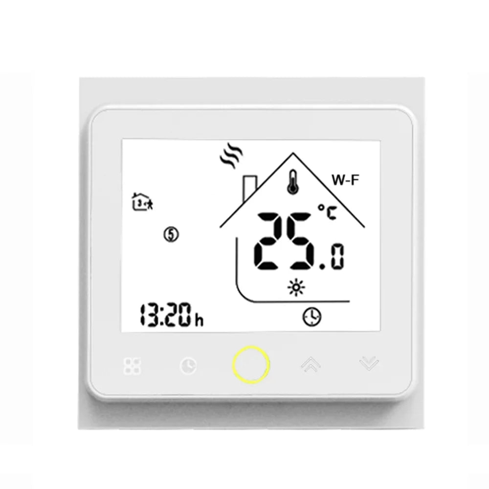 Boiler Control, Compatible Wi Temperature liquid/Gas Smart with Home Fi Tomshoo Thermostat Controller