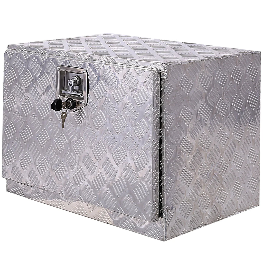 Tool Tool Trailer Underbody RV exterior Keys, Pickup Silver Box, Bed 24 inches Organizer, Jarbalai Box, Box Aluminum Lock Storage Box, Storage w/ Truck Tool