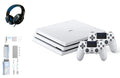 Headset Gaming Cleaning Console Bundle White Pro New BOLT 2 Controller With Like Kit 1TB Glacier PlayStation AXTION 4