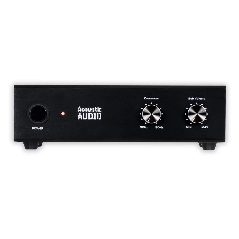 Audio 10" Acoustic Amps 2 and HD-S10 with Pack Speaker Mount Flush Subwoofers