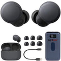 Deco Truly WFLS900N/B Noise Bundle with (Black) LinkBuds Canceling Portable Earbuds with S Charger Gear Bundle Wireless