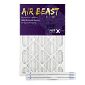 Beast Pleated Filter 11 14x25x1 Air MERV Filters Replacement AC Furnace Filter, 4-Pack AIRx Air