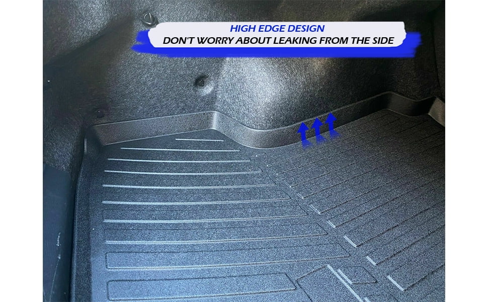 – for Pre-Cut Mats – Cargo Rubber Cars to Trunk with Install Trunk Car Design 2013-2023 Mat Liner Trunk EA – EACCESSORIES – Laser Easy Nissan Non-Slip Lip Raised climate-Resistant Altima Mat for –