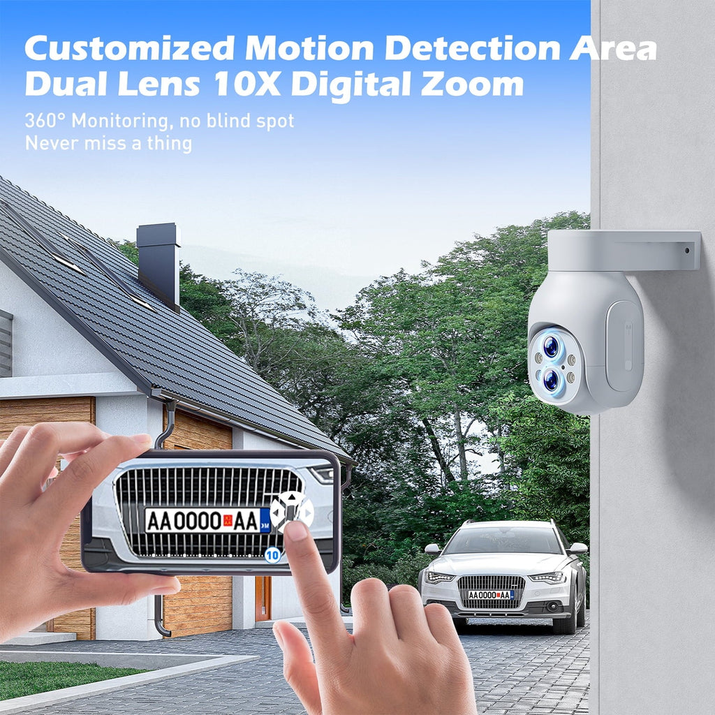2K/3MP with Wireless SC22 Surveillance Zoom Security Hybrid Camera Dome WiFi TOGUARD exterior 10X
