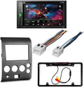 DVD/CD WVGA with Pioneer Media Digital Double 6.2" Bundle Car KIT4907 Bluetooth/Backup Receiver 2004-2005 Titan Kit/in-Dash Camera/Installation DIN Stereo for Touchscreen W/ AM/FM Nissan