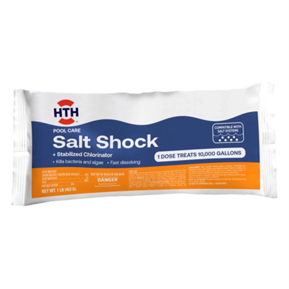 12oz of Shock x Pool Salt 5 HTH 6) (Pack