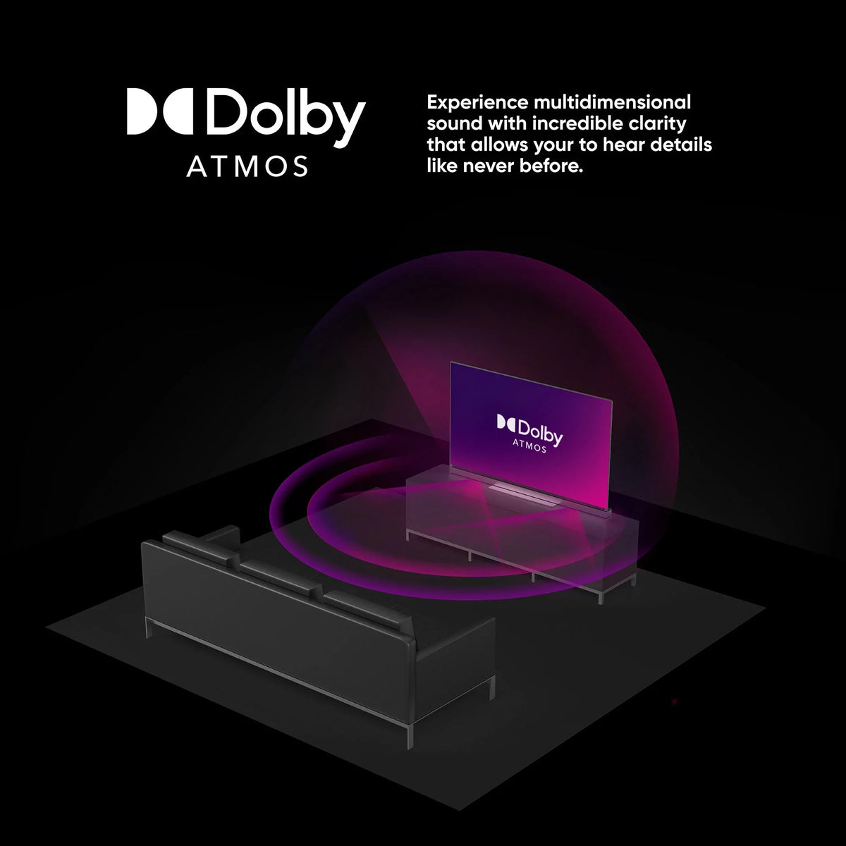 55” Dolby Local Smart UHD with (100071701) QLED HDR TV Vision, 120hz Effective onn. 4K Dolby and Roku Rate, (2160p) Refresh Dimming, Atmos,