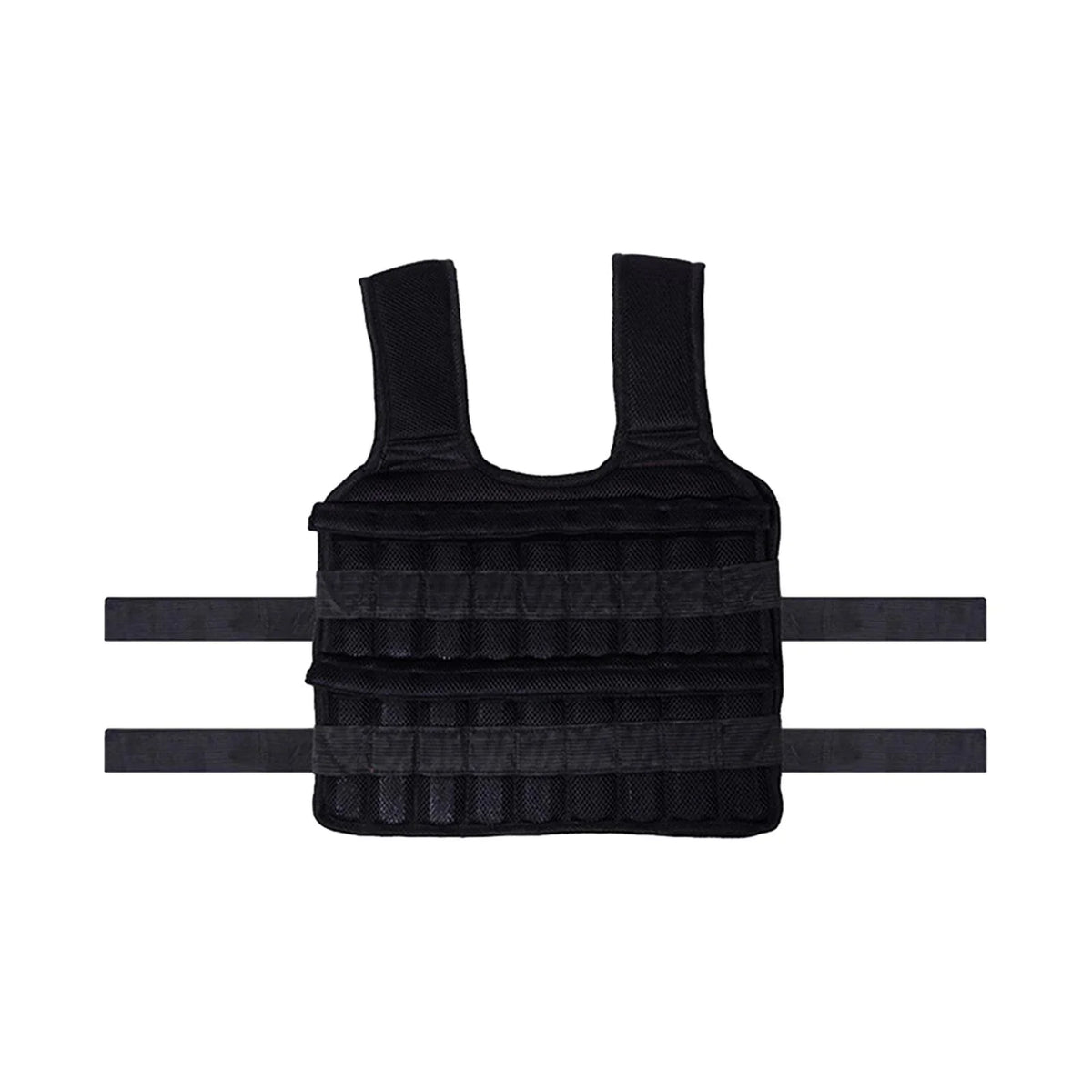 Sand apparel Tnarru Empty 18 Weighted Gym Pockets Design Slim Vest Fitness Loading Vest Strength Exercise Boxing Training Waistcoat