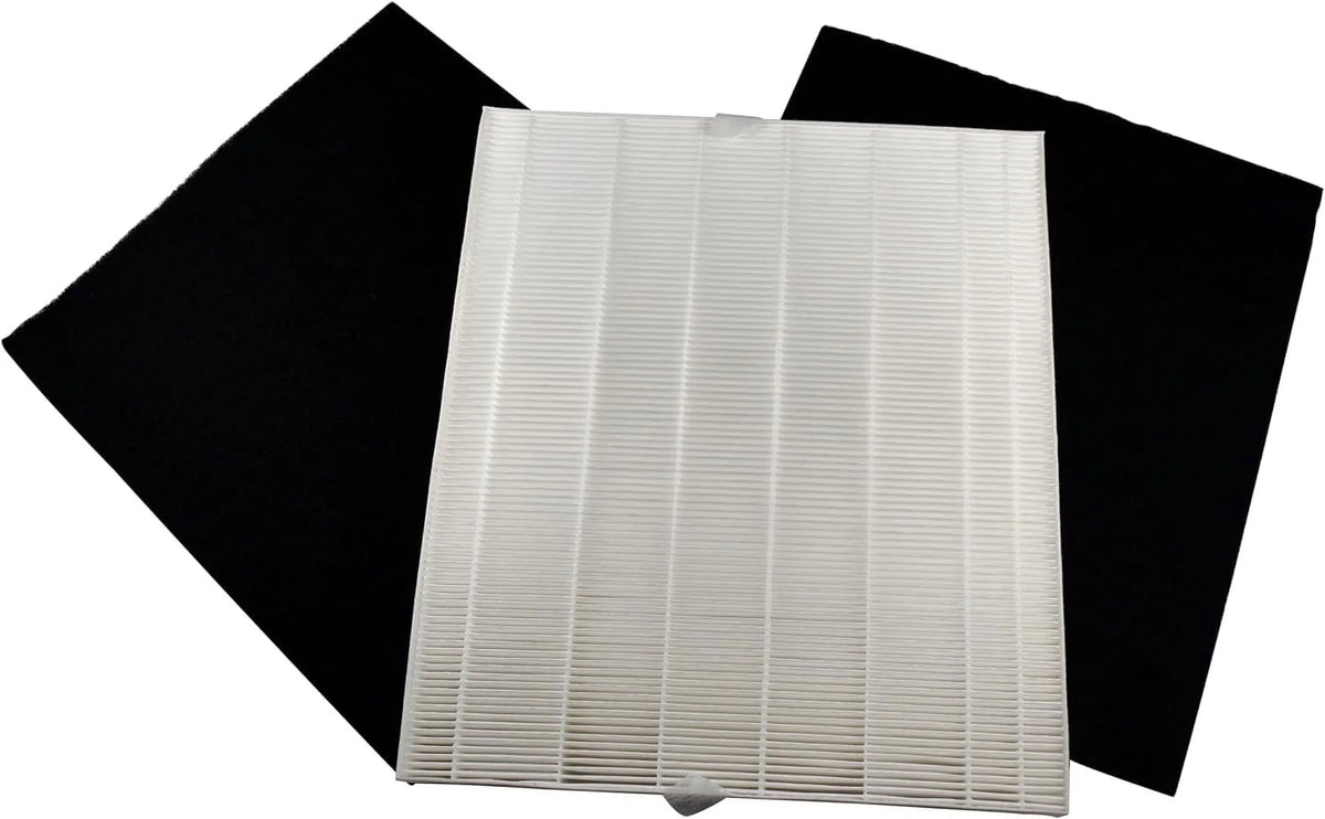 Coway Activated Replacement + AP1512HH Airmega AP-1512HH Pre-Filters Airmega True 200M HEPA 4 Air Compatible Filter 3304899, HQRP Part with Carbon AP-1518R 2 Purifier, Mighty, Filter