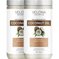 Face, Hair and Care 64 Coconut Cold Skin, Oil pressed | 76 Carrier jar oz Pure Oil Natural Degree 100% | Refined, - Body, | Velona | in