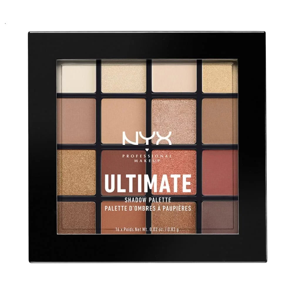 '- Warm Ultimate Palette, Shadow Nyx Palette Eyeshadow Neutrals Makeup Professional