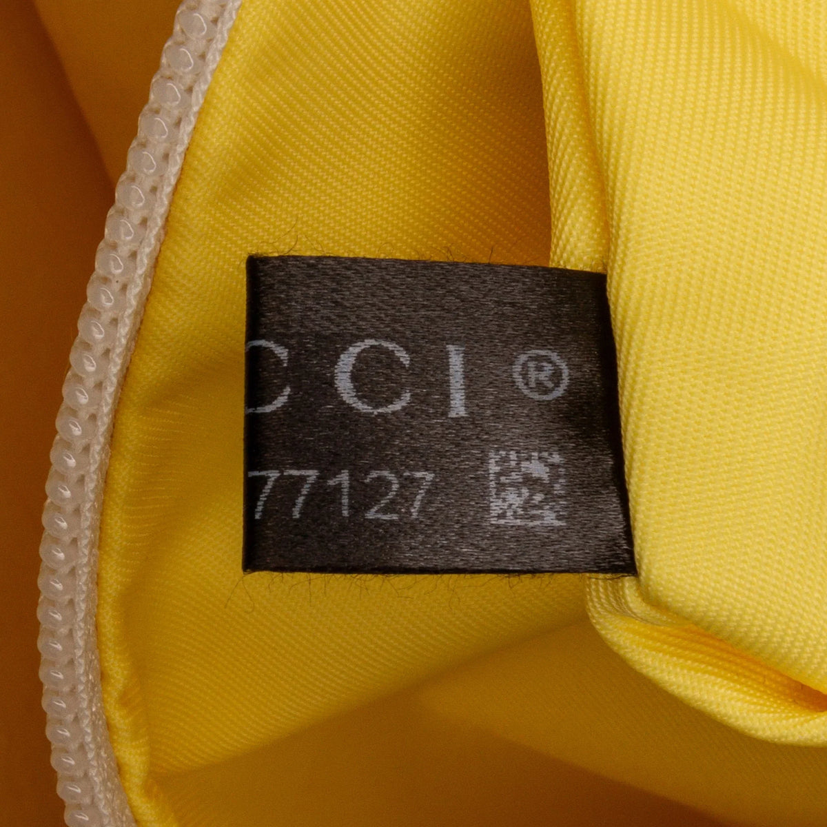 Fabric Love Bag Blind Belt with Authenticated Yellow Pre-Owned Nylon For Defects) Unisex (New