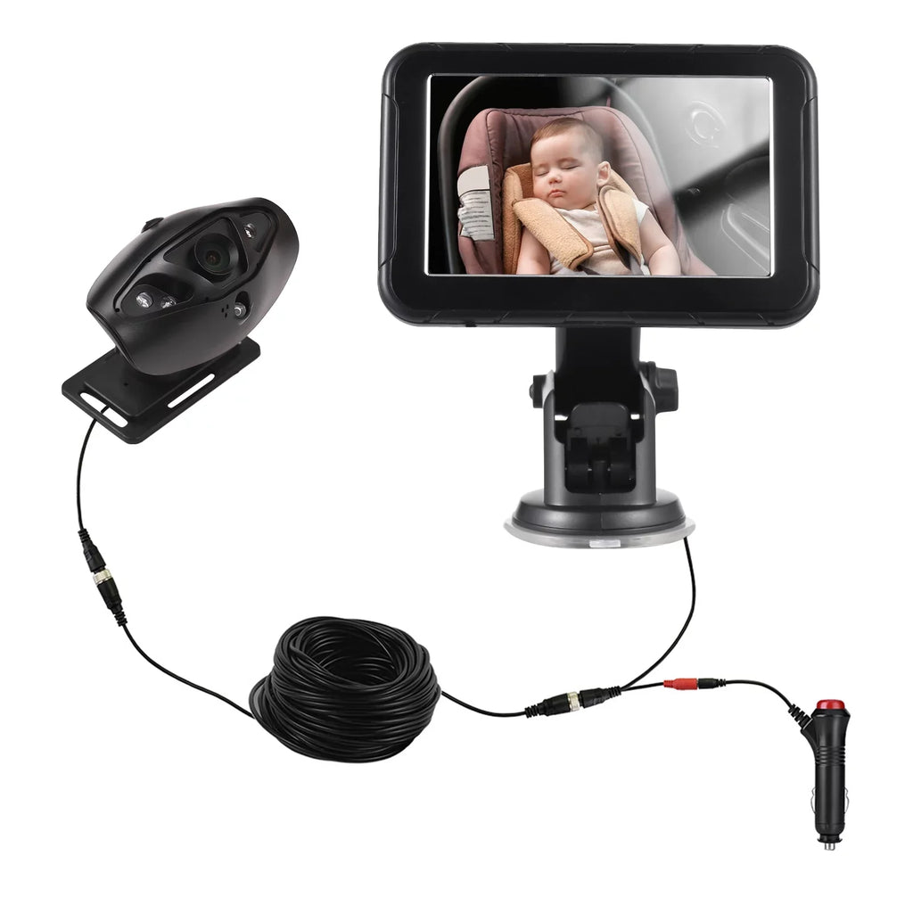 150° Display Mirror Pinnaco Baby 5 Wide High Vision Resolution Camera Inch Invigilator View Night Car