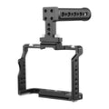 Kit for A7IV/ Handle + with II Replacement 1/4 Alloy Mounts A7S II/ III/ Threads Andoer A7II/ Dual A7III/ Camera Shoe Aluminum A7R Cold Video Inch Numerous A7R Cage