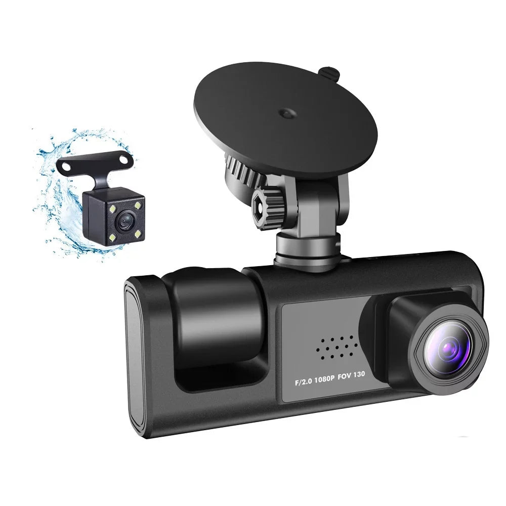 Dash ammoon Video Car Safety for Camera 3 Auto Driving WiFi, Clear with Cam Recorder