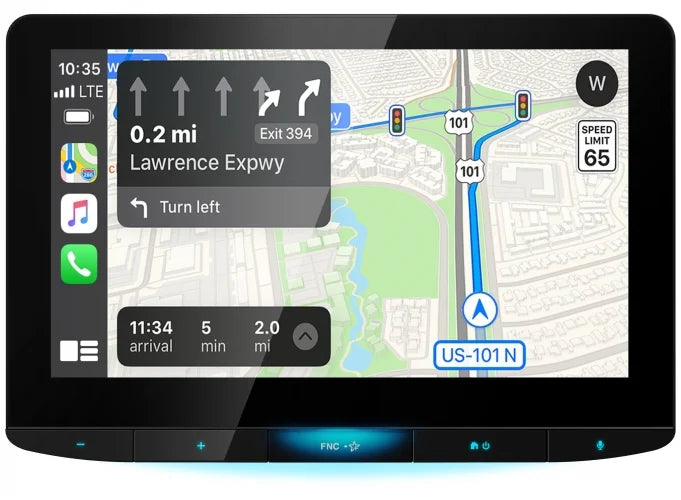 HD 10.1" KW-Z1000W Receiver+Dash Monitor Carplay Cam Car Wireless JVC