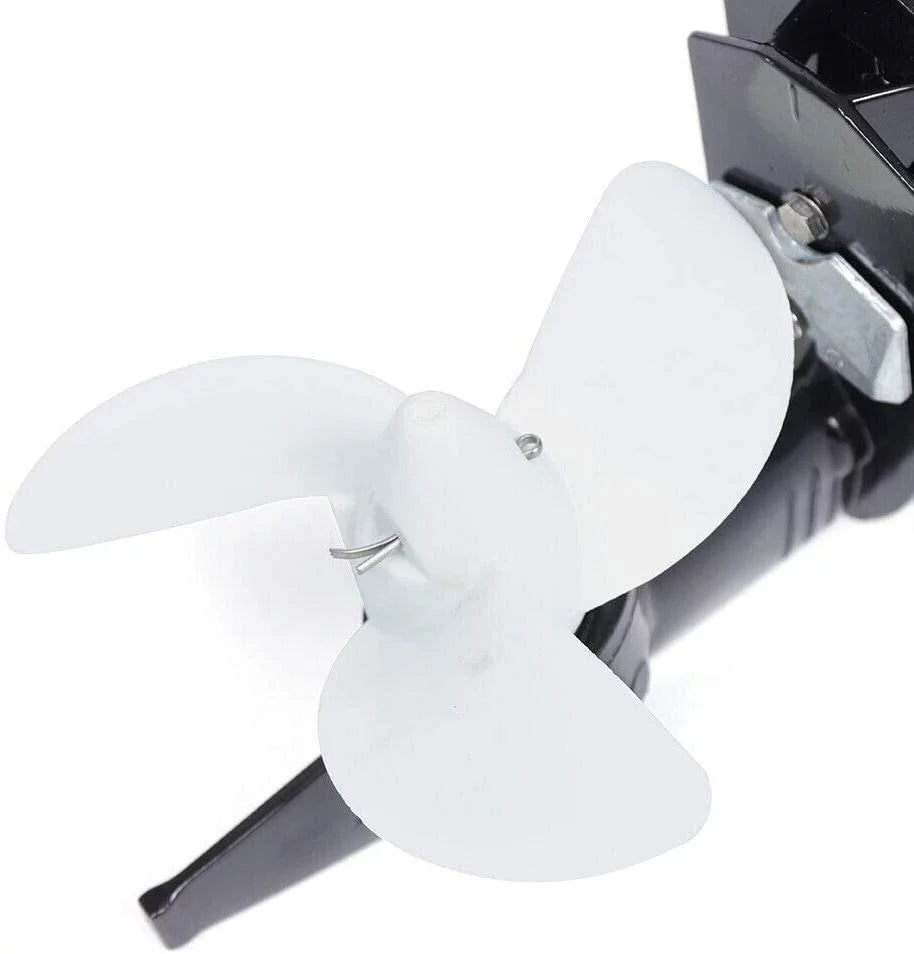 Miumaeov 4HP Heavy Start Driver Outboard Electric Marine Trolley Electric Trolling Motor, 1000W Motor Engine Propeller Motor Duty Brushless Boat Propeller Outboard