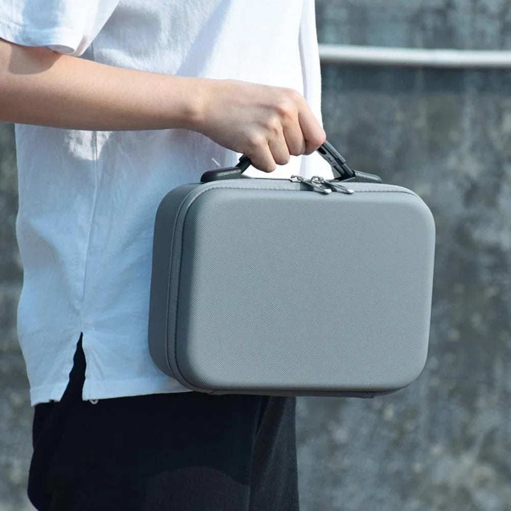 4/Osmo OM Carry Lightweight, Storage DJI Mobile Case 3 Polyester Protective Gray for Handle