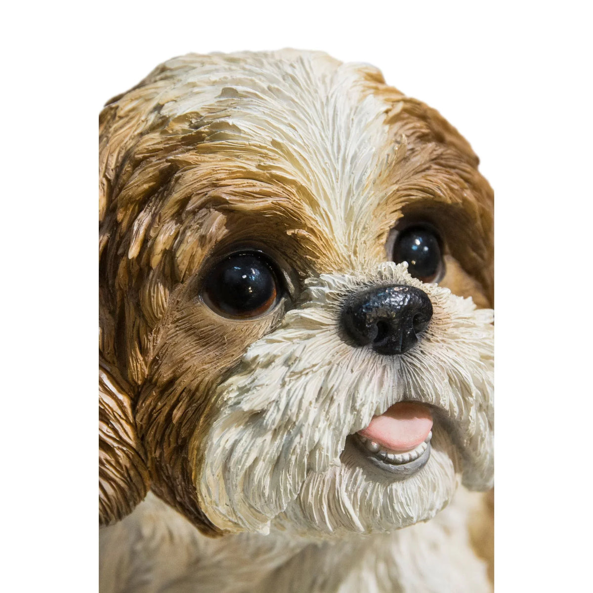 Sitting Gifts Hi-Line Garden Shih Statue 11" Puppy Tzu exterior