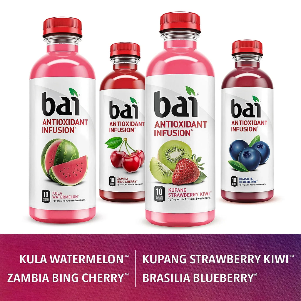 Infusion 15 Pack, Bai Variety 18 Fl Oz, Ct Antioxidant