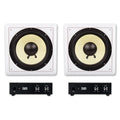 Audio 10" Acoustic Amps 2 and HD-S10 with Pack Speaker Mount Flush Subwoofers