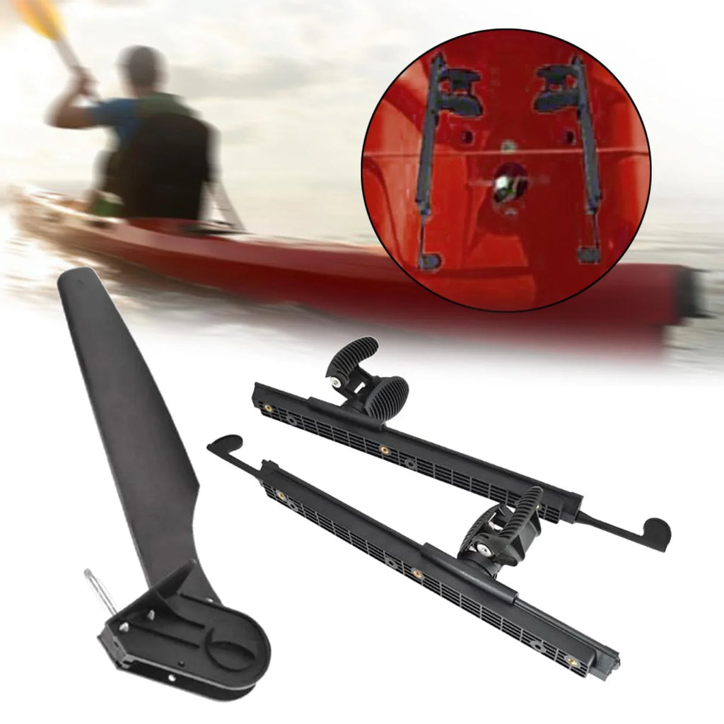 Accessories Rudder Foot Boat Watercraft Rudder Brace Kayak kesoto Tail for Marine Fishing Boat Pedals Kayak Canoeing Pegs Foot with