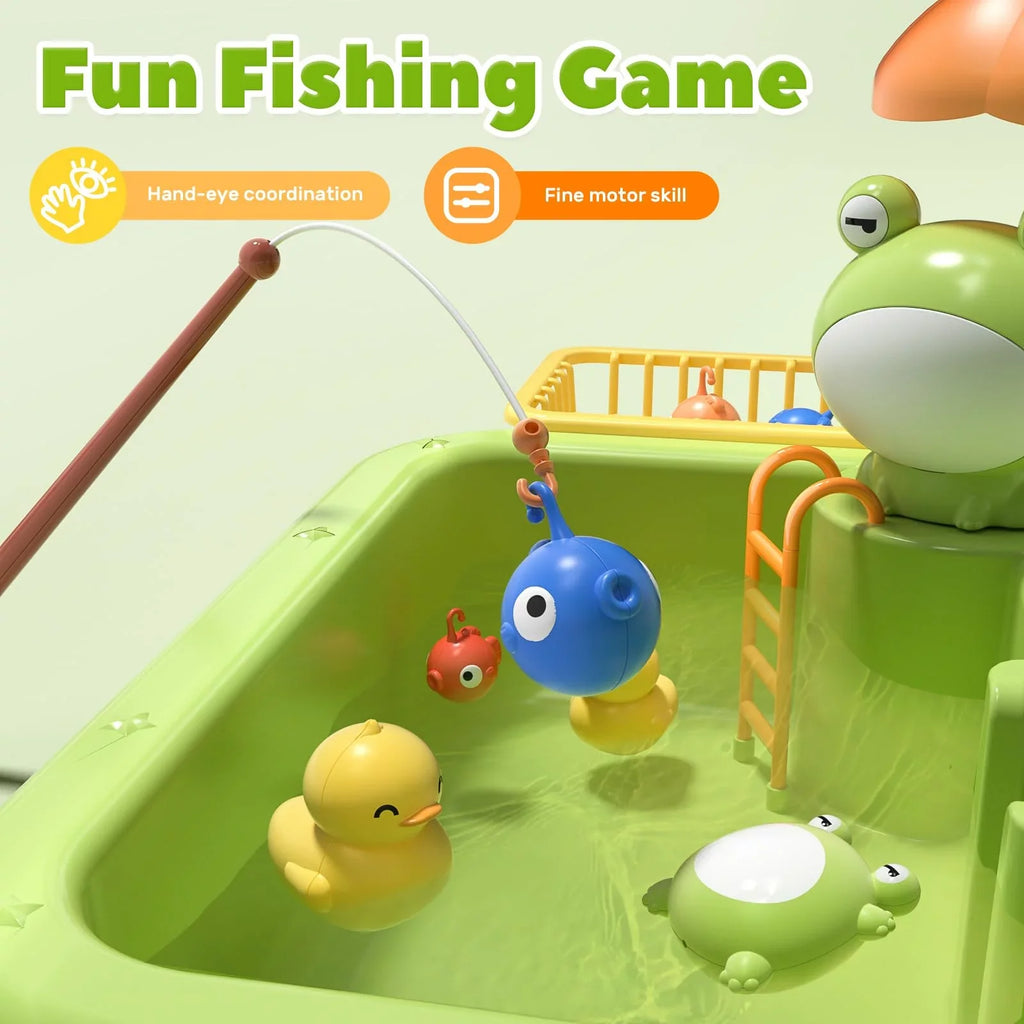 Floating Play Role Fishing Dishwasher Play Faucet, Sink for with with Kids Play, Pool Upgraded Kitchen Running Kitchen Toys Toy Accessories, liquid Toys liquid, Electric Toy Sink Play