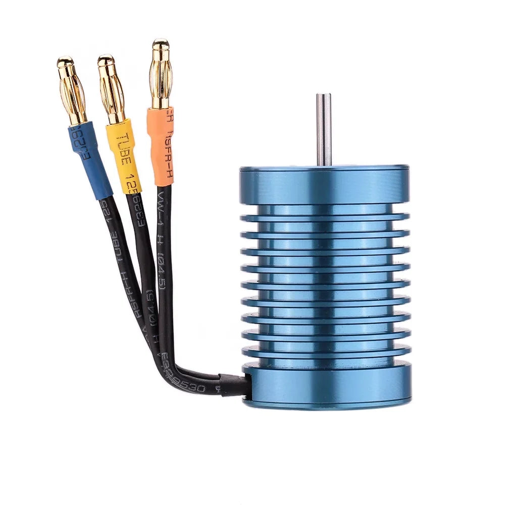 45a ESC, 45a 4370kv Off-road GeevorksMotor Qinquan Esc Ler 4370kv Rookin Motor 3650 Motor 4p and 4p 45a Speed Speed 1/10Off-road Speed 3650 With Huiop 45a Speed Car 1/10