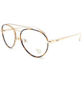 55x16x145 Eyeglasses Unisex MCM 723 Gold-Havana Shiny Aviator 2121