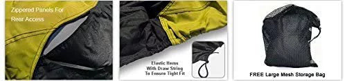 Trailer and Ultra Storage Kawasaki Includes Rays, - Sun, climate Straps Rain, - More! - UV Trailerable 300LX and Jet Color for Weatherproof 2011-2013 All - Bag Covers Yellow/Black Protects from Ski