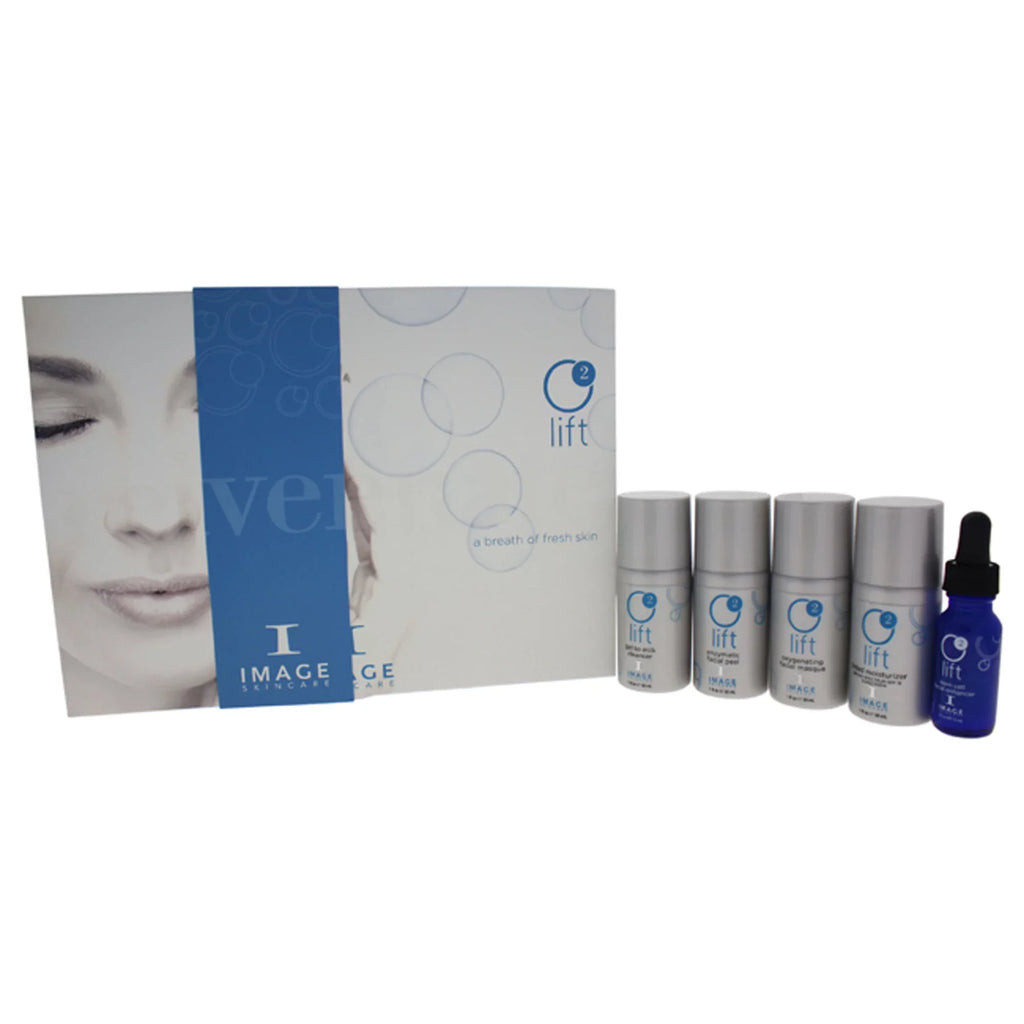 SPF Milk Enhancer Enzymatic Kit Tinted Cleanser, 0.5oz to Moisturizer Sunscreen, Facial 1oz Gel Fasque, by O2 Oxygenating 1oz 1oz Stem 1oz 5 Image Treatment Facial Facial Peel, Lift Cell - 15 Pc