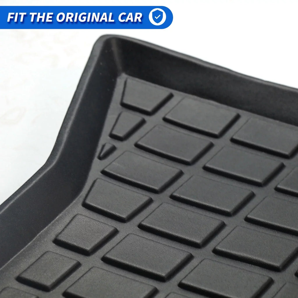 Mat Accessory Tray , 2020 7-Seat Tesla Black Liner Tesla Rear Cargo Fit for climate Cargo Model Y Trunk All Cover Y 2020 SUV Model Floor
