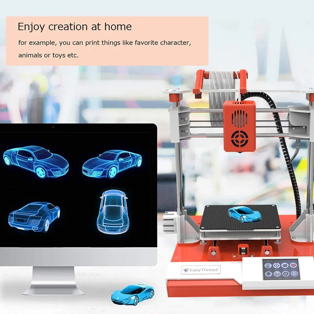 EasyThreed Removable Removable Removable 3D With dimension Printer Print With 2.4'' dimension With 2.4'' Mizuh Printer With Tf 100x100x100mm 100x100x100mm/4x4x4inches Hine 3d printer,Print Printer With 2.4''