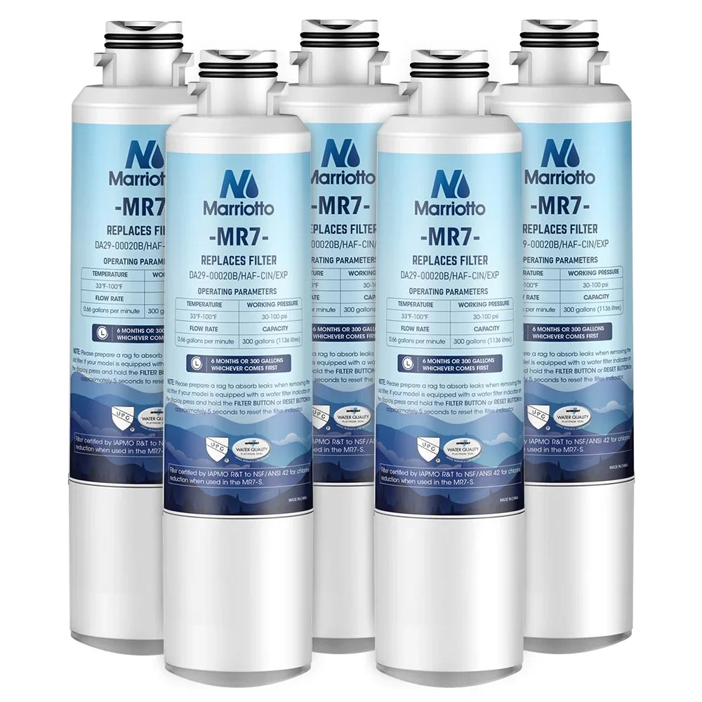 Filter Replacement for MARRIOTTO liquid Pack DA29-00020B 5 RF4267HARS, HAF-CIN/EXP, DA29-00020B,