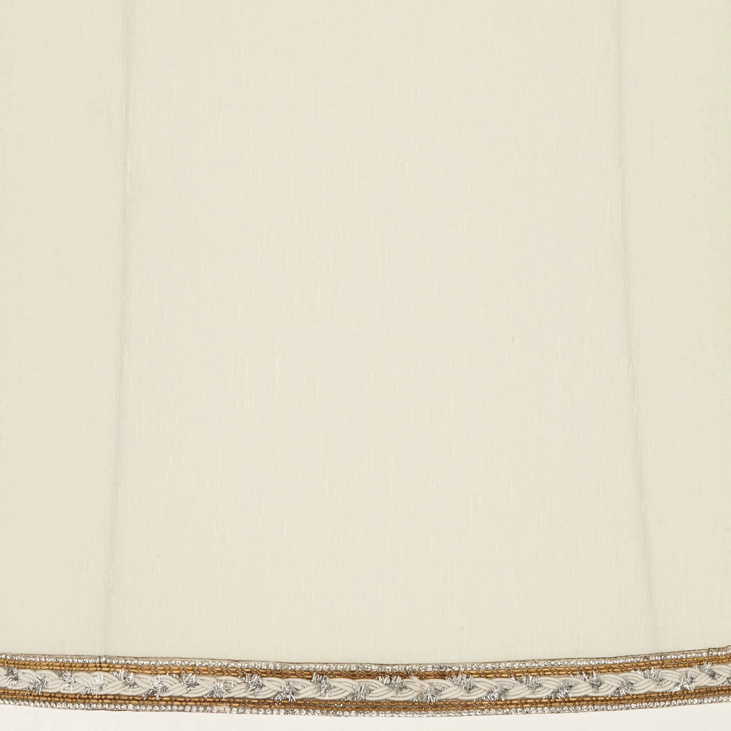 Cream Springcrest Fitting x Finial High 16" Drum Lamp Replacement 14" and Washer Harp 12" Medium Shades Bottom x Top Milano