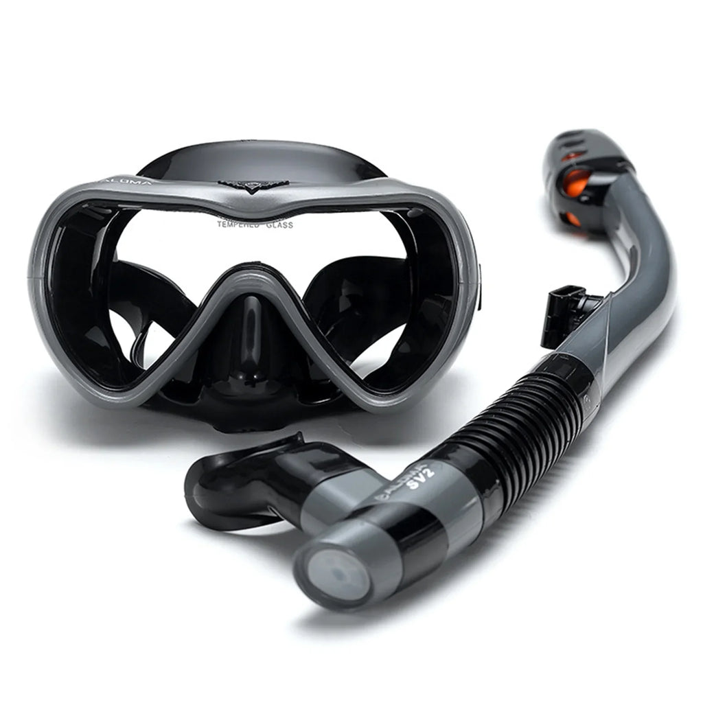 Tube Fog-Free Goggles and and Leakproof Snorkel with Snorkel Dive Set Confidence with Swim Andoer