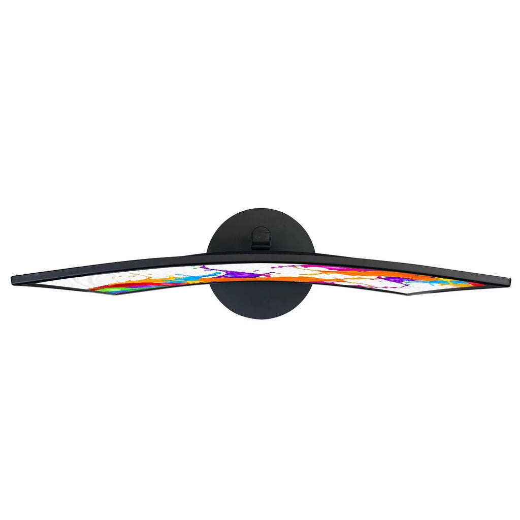 Speakers 1080P Full LED Sceptre Thin Curved 75Hz VGA HD Ultra HDMI DisplayPort Black Monitor Metal Gaming 24" C248W-1920R