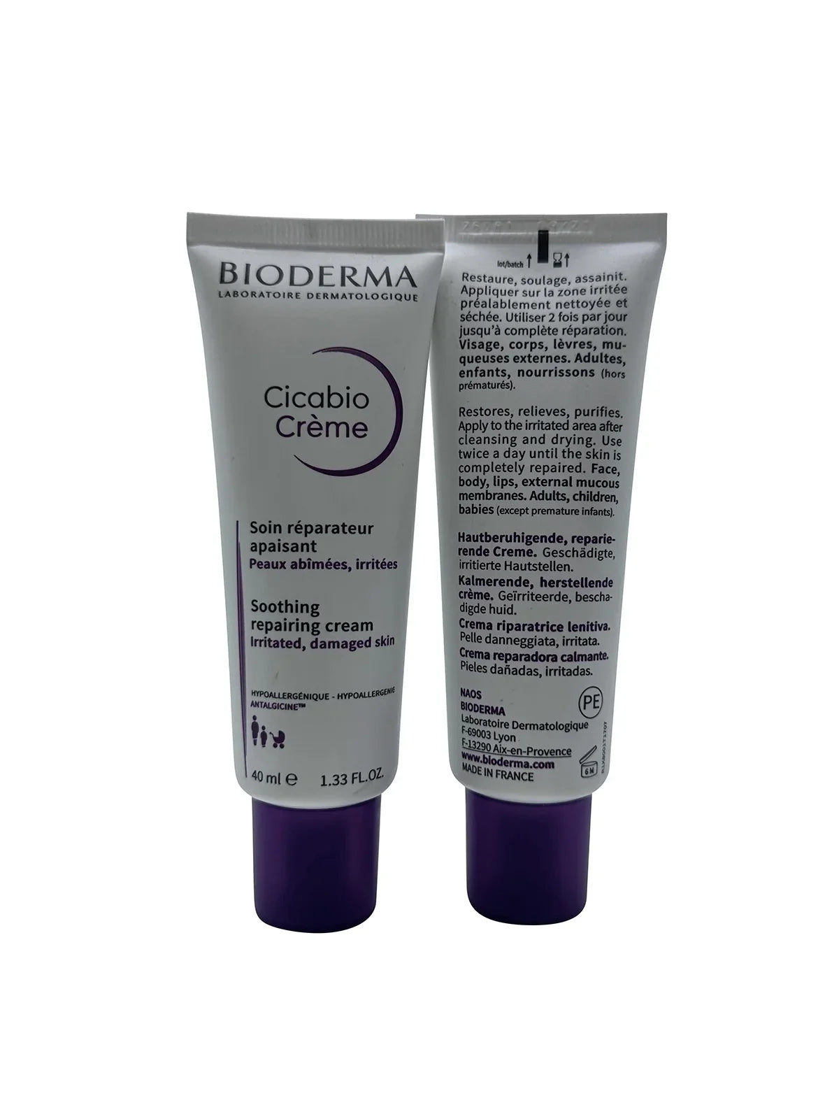 Cream of oz 1.33 Cicabio Soothing (Pack Repairing Bioderma 2)