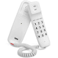 '- Button Big Corded - for for Mountable Loud Tyler - Phone Impaired Landline Seniors Call Ringer - Wall