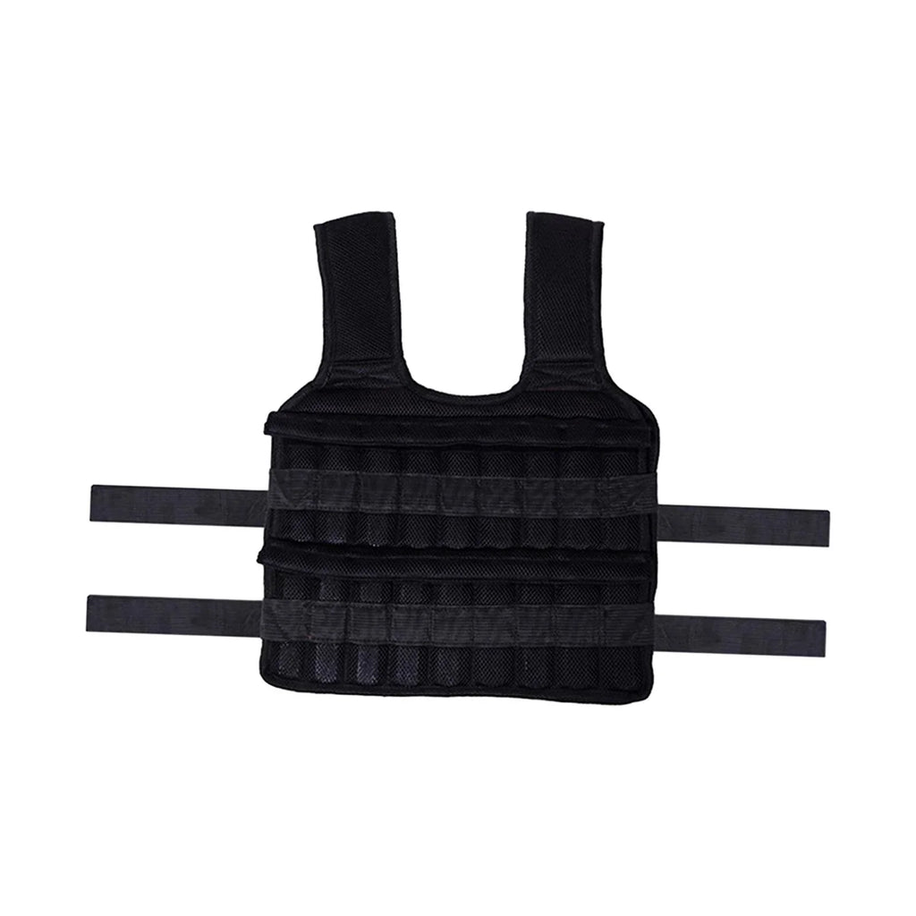 Sand apparel Tnarru Empty 18 Weighted Gym Pockets Design Slim Vest Fitness Loading Vest Strength Exercise Boxing Training Waistcoat
